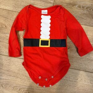 🩵Christmas Santa Onesie 9-12 Month